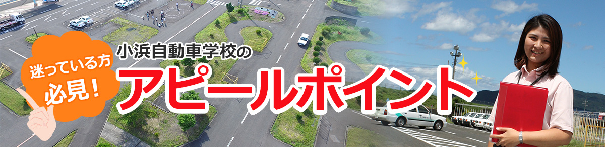 アピールポイント